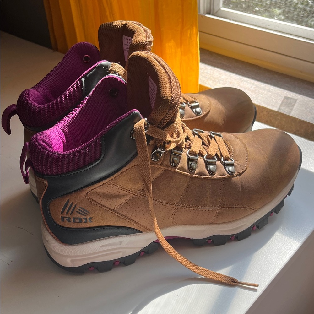 RBX Brown Hiking Boots